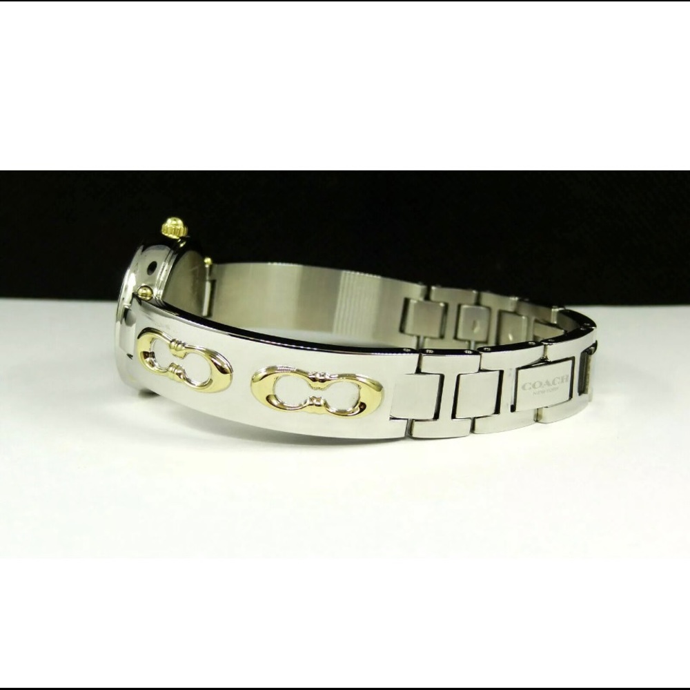 ⭐️NEW COACH PARK 14503277 TwoTone Stainless Steel Crystal Accented MSRP $480.00 - Picture 7 of 12